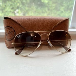 Aviator Gradient Ray Ban Sunglasses
